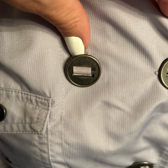 Hurley jacket lavender size XS water resistant, pea coat style - Picture 9 of 11